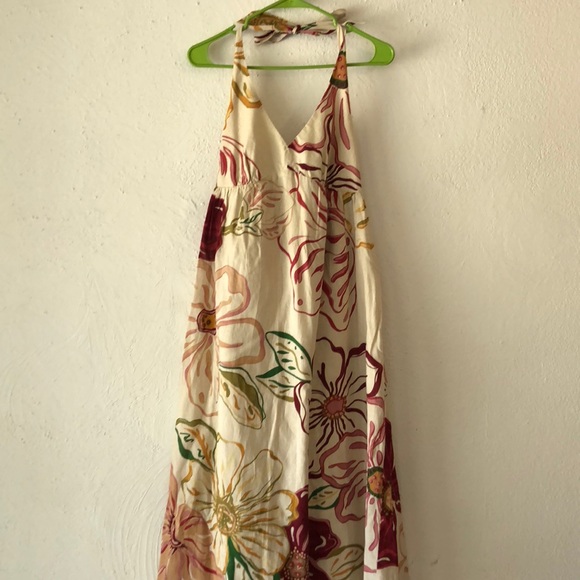 halter maxi sundress